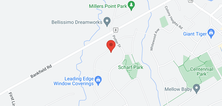 map of 5473 WICKLOW DRIVE